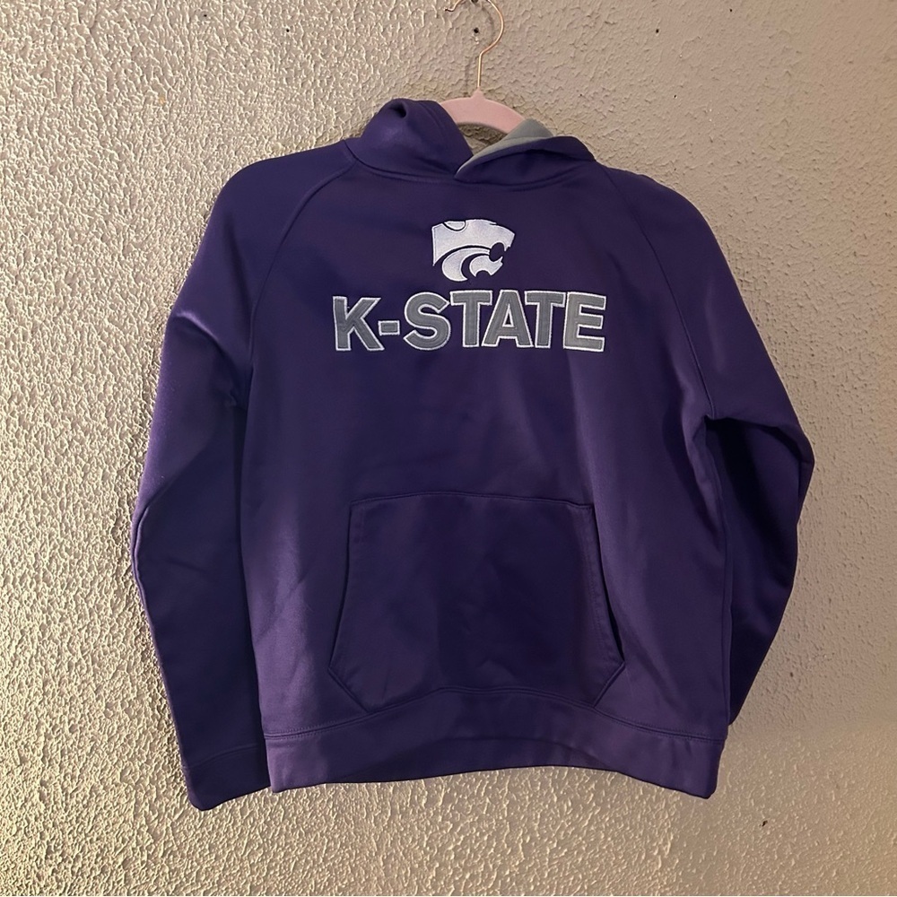 Colosseum Kansas State University Wildcats Hoodie Sweatshirt Youth 16/18 L